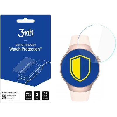 3MK Folia ARC Watch Rubicon RNCE87 Folia plein écran, Film de protection pour smartwatch, Transparent 3MK Folia ARC Watch Rubicon RNCE87 Folia plein écran, Film de protection pour smartwatch, Transparent