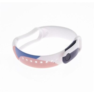 Bracelet Hurtel pour Xiaomi Mi Band 3/4 Bande en silicone - Camouflage, Noir, Coloré Bracelet Hurtel pour Xiaomi Mi Band 3/4 Bande en silicone - Camouflage, Noir, Coloré