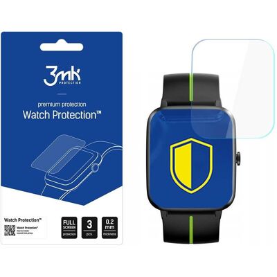 3MK Folia ARC Watch Ulefone Watch GPS Folia plein écran, Film de protection pour smartwatch, Transparent 3MK Folia ARC Watch Ulefone Watch GPS Folia plein écran, Film de protection pour smartwatch, Transparent