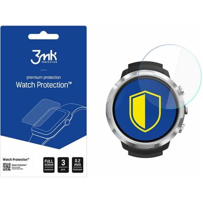 3MK Montre FlexibleGlass Suunto D5 Szkło Hybrydowe, Film de protection pour smartwatch, Transparent 3MK Montre FlexibleGlass Suunto D5 Szkło Hybrydowe, Film de protection pour smartwatch, Transparent