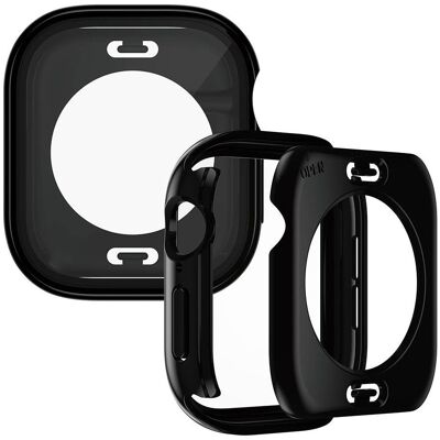 PanzerGlass Étui intégral étanche noir pour Apple Watch Series 11 10 46 mm, Montre connectée : accessoires, Noir, Transparent PanzerGlass Étui intégral étanche noir pour Apple Watch Series 11 10 46 mm, Montre connectée : accessoires, Noir, Transparent
