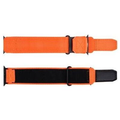 Forcell Strap F-DESIGN FA05 nylon strap for APPLE Watch 38 / 40 / 41 mm orange (Nylon), Sangles de montre, Orange Forcell Strap F-DESIGN FA05 nylon strap for APPLE Watch 38 / 40 / 41 mm orange (Nylon), Sangles de montre, Orange