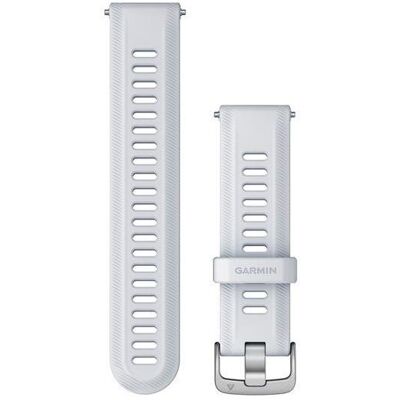 Bracelet en silicone blanc Garmin Forerunner 955 - Montre connectée Bracelet en silicone blanc Garmin Forerunner 955 - Montre connectée