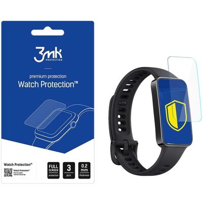 3MK Folia ARC Watch Huawei Band 9 Folia plein écran, Film de protection pour smartwatch, Transparent 3MK Folia ARC Watch Huawei Band 9 Folia plein écran, Film de protection pour smartwatch, Transparent