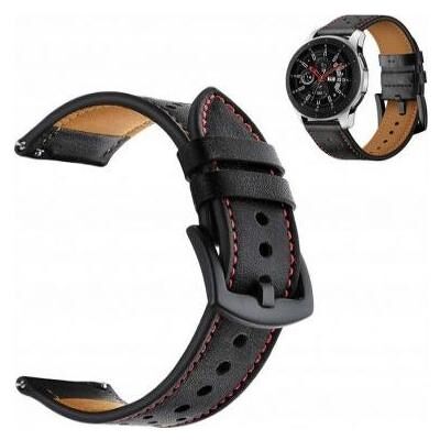 Amazfit Bip de smartwatch (20 mm, Cuir), Sangles de montre, Noir Amazfit Bip de smartwatch (20 mm, Cuir), Sangles de montre, Noir