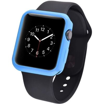 Devia - Apple Watch 38mm - Bleu - Coque pour montre Devia - Apple Watch 38mm - Bleu - Coque pour montre