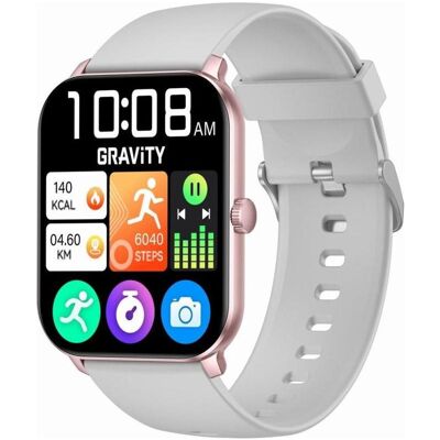Gravity Smartwatch GT36-2 Szary (GT36-2) (45 mm, sans carte SIM), Montre connectée Gravity Smartwatch GT36-2 Szary (GT36-2) (45 mm, sans carte SIM), Montre connectée