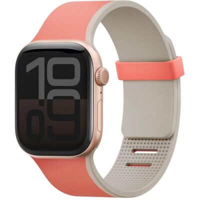 Uniq watch band Revix IV Premium Apple Watch 49/46/45/44mm Edition Reversible Magnetic pink-beige (Acier, Cuir, Silicone), Sangles de montre, Pink, Beige Uniq watch band Revix IV Premium Apple Watch 49/46/45/44mm Edition Reversible Magnetic pink-beige (Acier, Cuir, Silicone), Sangles de montre, Pink, Beige