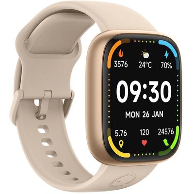 EcoWatch EW06 Montre Connectée Or - Montre intelligente EcoWatch EW06 Montre Connectée Or - Montre intelligente