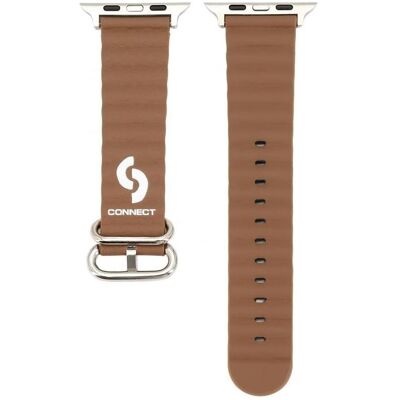 Connect Montre 42/44/45mm en cuir marin (42 mm, 44 mm, 45 mm, Cuir), Sangles de montre, Marron Connect Montre 42/44/45mm en cuir marin (42 mm, 44 mm, 45 mm, Cuir), Sangles de montre, Marron