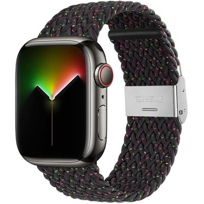 Devia Deluxe Sport 4 noir / Bracelet pour Apple Watch 44/45/46 mm / Nylon / Réglable (Nylon), Sangles de montre, Noir Devia Deluxe Sport 4 noir / Bracelet pour Apple Watch 44/45/46 mm / Nylon / Réglable (Nylon), Sangles de montre, Noir