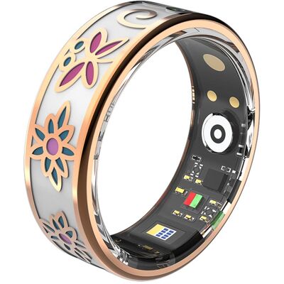 Forever Smartring Botanical SR-101 rose gold size 9 (9, Or rose), Bague connectée, Rose Forever Smartring Botanical SR-101 rose gold size 9 (9, Or rose), Bague connectée, Rose