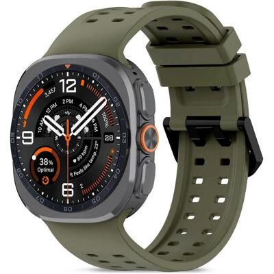Tech-Protect BRACELET EN SILICONE « AIR » POUR SAMSUNG GALAXY WATCH ULTRA 1 / 2 2024-2026 (47 MM) VERT OLIVE, Montre connectée : accessoires, Vert Tech-Protect BRACELET EN SILICONE « AIR » POUR SAMSUNG GALAXY WATCH ULTRA 1 / 2 2024-2026 (47 MM) VERT OLIVE, Montre connectée : accessoires, Vert