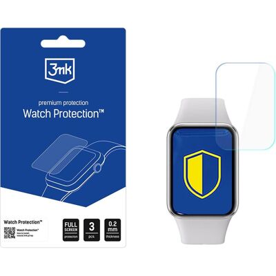 3MK Folia ochronna Watch Protection ARC na Xiaomi Smart Band 9 Pro, Film de protection pour smartwatch, Transparent 3MK Folia ochronna Watch Protection ARC na Xiaomi Smart Band 9 Pro, Film de protection pour smartwatch, Transparent