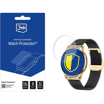 3MK Protective film for the smartwatch screen Watch Protection ARC Rubicon RNCF30, Film de protection pour smartwatch, Transparent 3MK Protective film for the smartwatch screen Watch Protection ARC Rubicon RNCF30, Film de protection pour smartwatch, Transparent