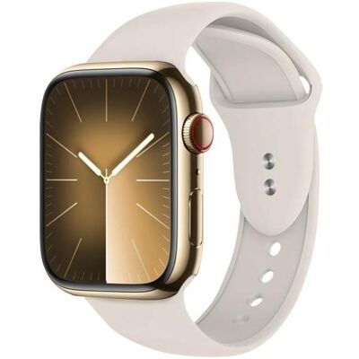 Pricenet Crong Liquid - Bracelet pour Apple Watch - Beige pierre Pricenet Crong Liquid - Bracelet pour Apple Watch - Beige pierre