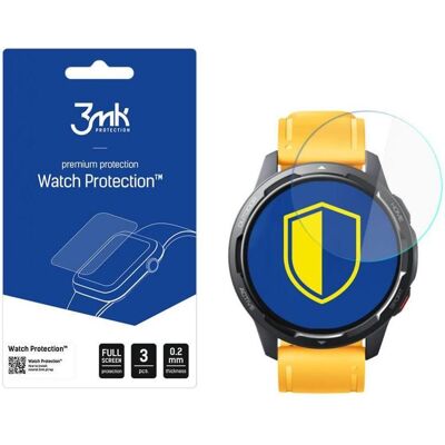 3MK hybrid glass Watch Protection FG for Xiaomi Watch S1 Active, Film de protection pour smartwatch, Transparent 3MK hybrid glass Watch Protection FG for Xiaomi Watch S1 Active, Film de protection pour smartwatch, Transparent