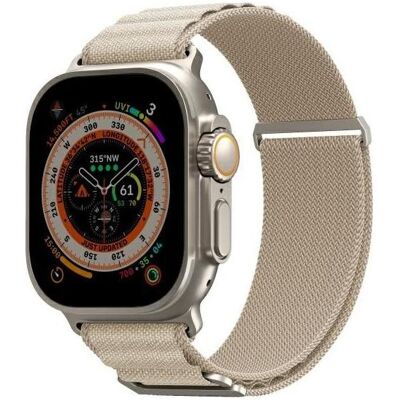 Skinarma Band Kobu Apple Watch Ultra 49/45/44mm ivory (Plastique, Titane), Sangles de montre, Beige Skinarma Band Kobu Apple Watch Ultra 49/45/44mm ivory (Plastique, Titane), Sangles de montre, Beige