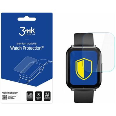 3MK FlexibleGlass Watch Xiaomi Mibro Color Szkło Hybrydowe, Film de protection pour smartwatch, Transparent 3MK FlexibleGlass Watch Xiaomi Mibro Color Szkło Hybrydowe, Film de protection pour smartwatch, Transparent