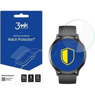 3MK Folia ARC Watch Blackview R8 Folia plein écran, Film de protection pour smartwatch, Noir 3MK Folia ARC Watch Blackview R8 Folia plein écran, Film de protection pour smartwatch, Noir