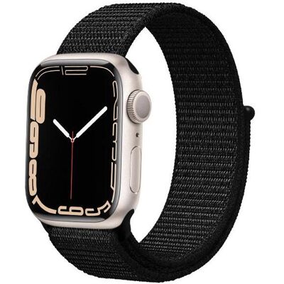 Crong Bande réfléchissante - Montre sport 42 (Fibre de nylon), Sangles de montre, Noir Crong Bande réfléchissante - Montre sport 42 (Fibre de nylon), Sangles de montre, Noir