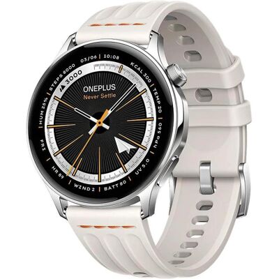 OnePlus Watch Lite 45mm - Silver Steel (45 mm, sans carte SIM), Montre connectée OnePlus Watch Lite 45mm - Silver Steel (45 mm, sans carte SIM), Montre connectée