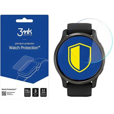 3MK Garmin Venu 2 Plus - Watch Protection? v. ARC+, Film de protection pour smartwatch, Transparent 3MK Garmin Venu 2 Plus - Watch Protection? v. ARC+, Film de protection pour smartwatch, Transparent