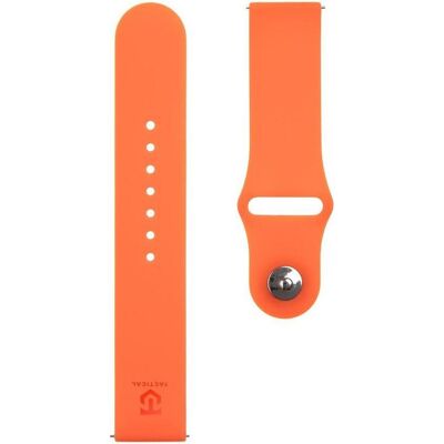 Source 22mm Silicone Watch Strap and Watch Band (22 mm, Silicone), Sangles de montre, Orange Source 22mm Silicone Watch Strap and Watch Band (22 mm, Silicone), Sangles de montre, Orange