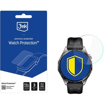 3MK Watch Protection FlexibleGlass Hybridglas für das Smartwatch-Display für Huawei Watch GT 6 46 mm, Film de protection pour smartwatch, Transparent 3MK Watch Protection FlexibleGlass Hybridglas für das Smartwatch-Display für Huawei Watch GT 6 46 mm, Film de protection pour smartwatch, Transparent