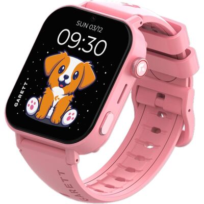 Garett Smartwatch Kids Rel 4G růžová (4G), Montre connectée Garett Smartwatch Kids Rel 4G růžová (4G), Montre connectée