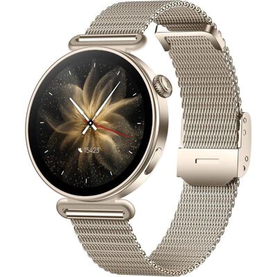 Forever Smartwatch Bloomdust champagne gold SB-380 (41 mm, sans carte SIM), Montre connectée Forever Smartwatch Bloomdust champagne gold SB-380 (41 mm, sans carte SIM), Montre connectée