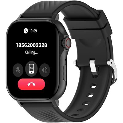 Denver Smartwatch Schwarz (45 mm, sans carte SIM), Montre connectée Denver Smartwatch Schwarz (45 mm, sans carte SIM), Montre connectée