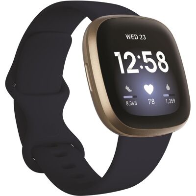 Fitbit Versa 3 (40.48 mm), Montre connectée Fitbit Versa 3 (40.48 mm), Montre connectée