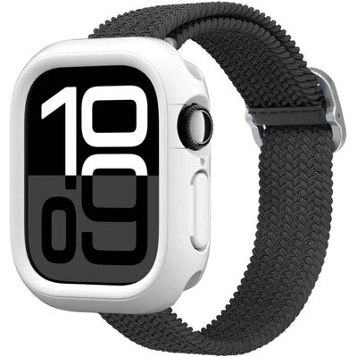 RhinoShield Displayschutz Bumper Case Apple Watch 10 42 mm, Montre connectée : accessoires, Blanc RhinoShield Displayschutz Bumper Case Apple Watch 10 42 mm, Montre connectée : accessoires, Blanc