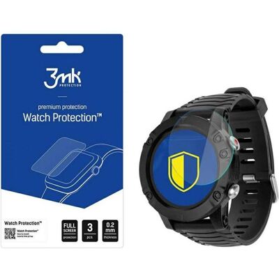 3MK FlexibleGlass Watch Kruger&Matz Activity Black Szkło Hybrydowe, Film de protection pour smartwatch, Noir 3MK FlexibleGlass Watch Kruger&Matz Activity Black Szkło Hybrydowe, Film de protection pour smartwatch, Noir