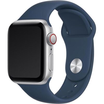 Devia Bracelet sport bleu minuit 424445mm (42 mm, 44 mm, 45 mm, Silicone), Sangles de montre, Bleu Devia Bracelet sport bleu minuit 424445mm (42 mm, 44 mm, 45 mm, Silicone), Sangles de montre, Bleu