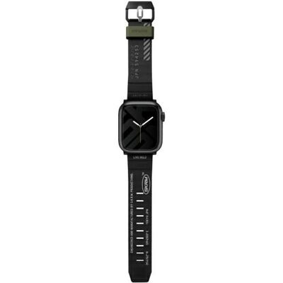 Skinarma Band Shokku Apple Watch 45/44/42mm black (22 mm, Plastique, Silicone, Silicone, Silicone), Sangles de montre, Noir Skinarma Band Shokku Apple Watch 45/44/42mm black (22 mm, Plastique, Silicone, Silicone, Silicone), Sangles de montre, Noir