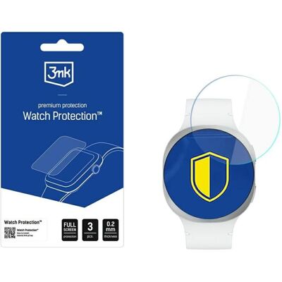 3MK Watch Protection FlexibleGlass Hybridglas für Samsung Galaxy Watch 8 40mm, Film de protection pour smartwatch, Transparent 3MK Watch Protection FlexibleGlass Hybridglas für Samsung Galaxy Watch 8 40mm, Film de protection pour smartwatch, Transparent