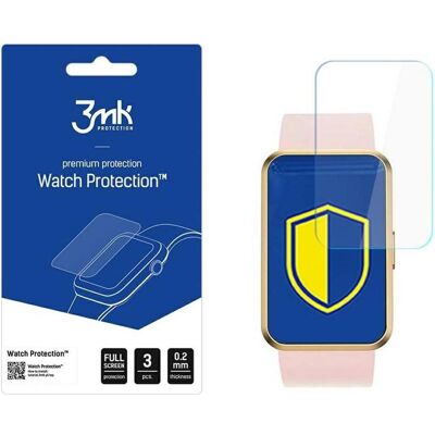 3MK Folia ARC Watch Blackview R3 MAX Folia plein écran, Film de protection pour smartwatch, Noir 3MK Folia ARC Watch Blackview R3 MAX Folia plein écran, Film de protection pour smartwatch, Noir