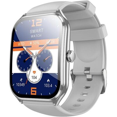 Hoco Y28 Call, Silver (49.78 mm, sans carte SIM), Montre connectée Hoco Y28 Call, Silver (49.78 mm, sans carte SIM), Montre connectée