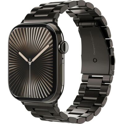Vonmählen Gliederarmband 2 für Apple Watch 40/41/granitgrau (40 mm, 41 mm, 42 mm, Acier inoxydable, Acier inoxydable), Sangles de montre, Gris, Or Vonmählen Gliederarmband 2 für Apple Watch 40/41/granitgrau (40 mm, 41 mm, 42 mm, Acier inoxydable, Acier inoxydable), Sangles de montre, Gris, Or