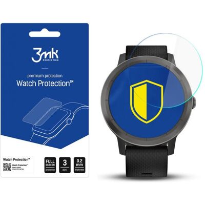 3MK Vivoactive 3 - Watch Protection? v. FlexibleGlass Lite, Film de protection pour smartwatch, Transparent 3MK Vivoactive 3 - Watch Protection? v. FlexibleGlass Lite, Film de protection pour smartwatch, Transparent