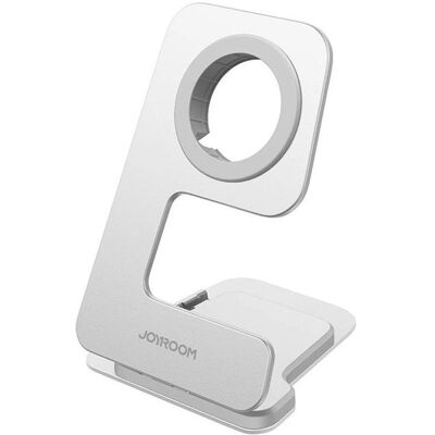 Joyroom JR-W18 Desktop Watch Charger Stand - Silver, Montre connectée : accessoires, Gris, Argent Joyroom JR-W18 Desktop Watch Charger Stand - Silver, Montre connectée : accessoires, Gris, Argent