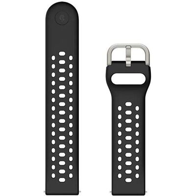 Amazfit Bracelet universel en silicone, 20 mm, noir (20 mm, Silicone), Sangles de montre, Noir Amazfit Bracelet universel en silicone, 20 mm, noir (20 mm, Silicone), Sangles de montre, Noir