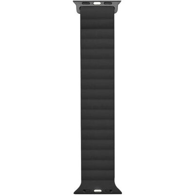 Devia Deluxe Sport 3 44/45/46 mm noir / Bracelet pour Apple Watch / Silicone / Fermoir magnétique (Silicone), Sangles de montre, Noir Devia Deluxe Sport 3 44/45/46 mm noir / Bracelet pour Apple Watch / Silicone / Fermoir magnétique (Silicone), Sangles de montre, Noir