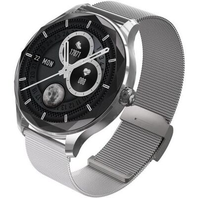 GARETT VIVA Montre connectée argentée - Fréquence cardiaque, Sommeil, Bluetooth GARETT VIVA Montre connectée argentée - Fréquence cardiaque, Sommeil, Bluetooth