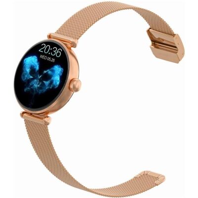 Gravity Smartwatch Smartwatch Różowe Złoto Biały 2 Paski GT26-2 (40 mm, sans carte SIM), Montre connectée Gravity Smartwatch Smartwatch Różowe Złoto Biały 2 Paski GT26-2 (40 mm, sans carte SIM), Montre connectée