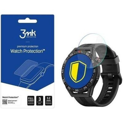 3MK Huawei GT 3 SE 46mm - Watch Protection? v. FlexibleGlass Lite, Film de protection pour smartwatch, Transparent 3MK Huawei GT 3 SE 46mm - Watch Protection? v. FlexibleGlass Lite, Film de protection pour smartwatch, Transparent