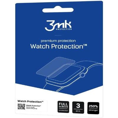 3MK Smartwatch-Displayschutz Watch Protection FlexibleGlass für Garett Muse, Film de protection pour smartwatch, Transparent 3MK Smartwatch-Displayschutz Watch Protection FlexibleGlass für Garett Muse, Film de protection pour smartwatch, Transparent