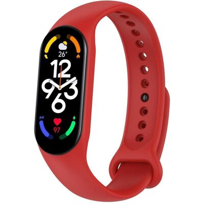 Screenguard Bracelet de remplacement Xiaomi Smart Band 7 Silicone Strap (Silicone), Sangles de montre, Rouge Screenguard Bracelet de remplacement Xiaomi Smart Band 7 Silicone Strap (Silicone), Sangles de montre, Rouge
